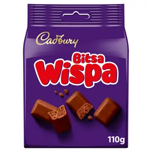 Cadbury Bitsa Wispa Chocolate Pouch 110g