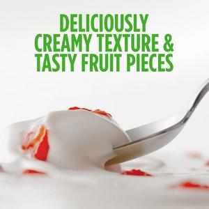 Activia Raspberry Fat Free No Added Sugar Gut Health Fruit Yoghurt Multipack 4 x 115g - gallery image 3
