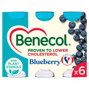 Benecol Yogurt Drink Blueberry 6x67.5g - video
