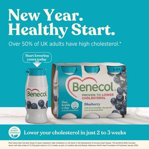 Benecol Yogurt Drink Blueberry 6x67.5g - gallery image 2
