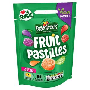 Rowntrees Fruit Pastilles Sweets Sharing Bag 143g - gallery image 2