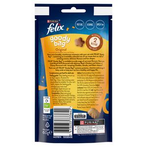Felix Goody Bag Cat Treats Original Mix 60g - gallery image 2