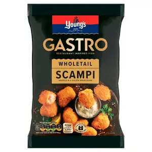 Young's Gastro Wholetail Scampi 220g