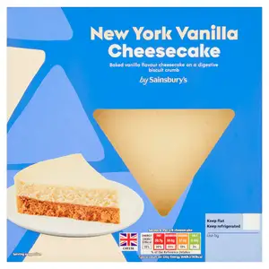 Sainsbury's New York Vanilla Cheesecake 500g