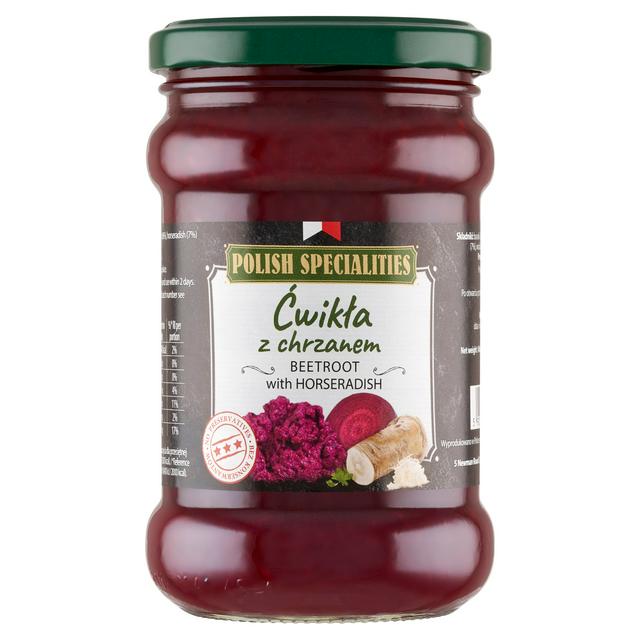 Polish Specialities Polish Grated Horseradish Beetroots 270g