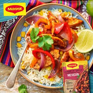 Maggi So Juicy Sweet & Spicy Mexican Chicken Herbs & Spices Recipe Mix 38g - gallery image 2