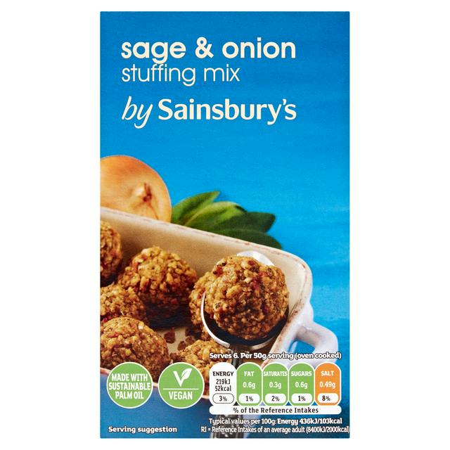 Sainsbury's Sage & Onion Stuffing Mix 85g - gallery image 1