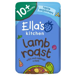 Ella's Kitchen Organic Lamb Roast Dinner Baby Food Pouch 10+...
