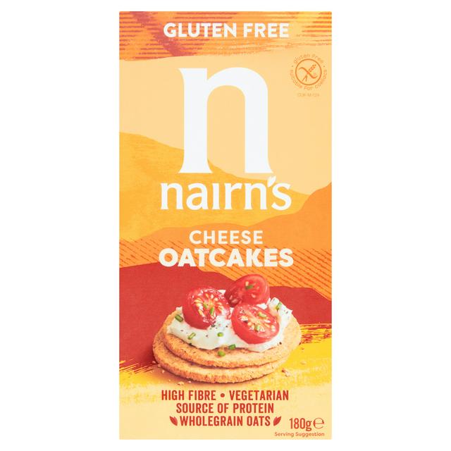 Nairns Nairn's Gluten Free Cheese Oatcakes 180g