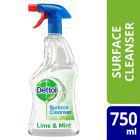 Dettol Antibacterial Surface Cleaner Spray, Lime & Mint 750ml - gallery image 1