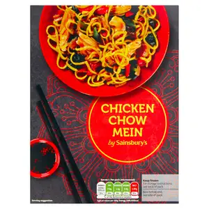 Sainsbury's Chicken Chow Mein Ready Meal For 1 400g