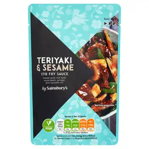 Sainsbury's Teriyaki Stir Fry Sauce 120g