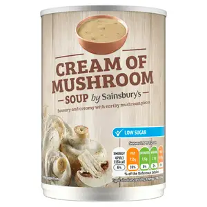 Sainsbury's Cream Of Mushroom Soup 400g