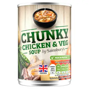 Sainsbury's Chunky Chicken & Vegetable Soup 400g