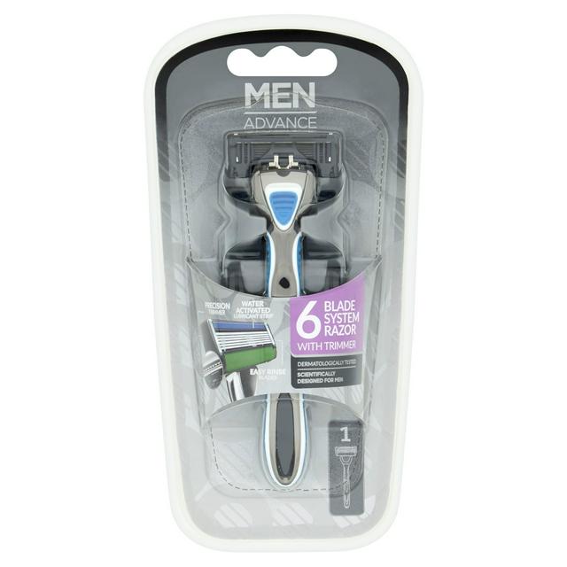 men's razor with trimmer