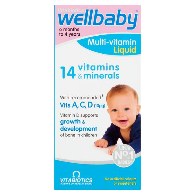 Vitabiotics WellKid Baby & Infant 6 Months to 4 Years 150ml