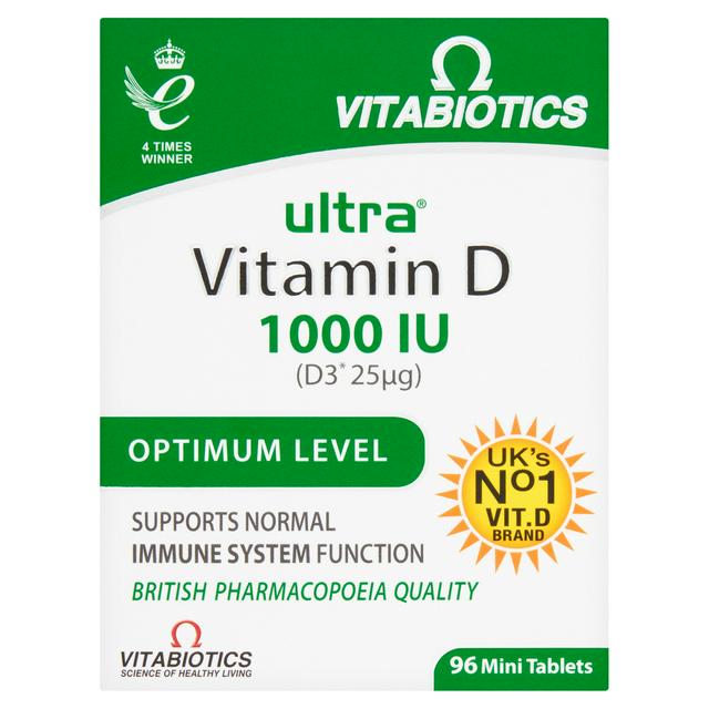 decaan zondag Aziatisch Ultra Vitamin D Tablets x96 | Sainsbury's