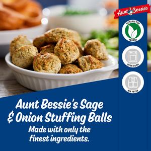 Aunt Bessie's Sage & Onion Stuffing Balls x10 260g - gallery image 2