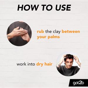 Got2b 75ml iStylers Texture Hair Styling Clay - gallery image 3