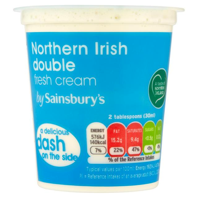 Sainsbury S Double Cream 150ml Sainsbury S