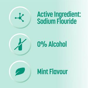 Colgate Fluorigard Daily Rinse Mouthwash Alcohol Free 400ml - gallery image 5