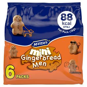McVitie's Mini Gingerbread Men Biscuits 114g