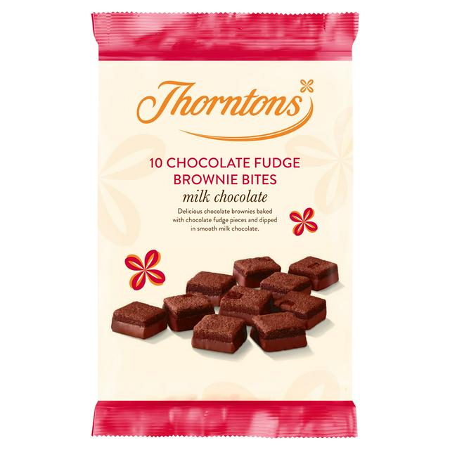 Thorntons Milk Chocolate Fudge Brownie Bites x10