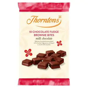 Thorntons Chocolate Fudge Brownie Mini Cake Bites x10