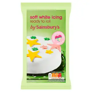 Sainsbury's Ready to Roll White Icing 1kg