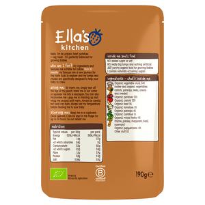 Ella's Kitchen Organic Beef Stew with Potatoes Baby Food Pouch 10+ Months 190g - gallery image 2