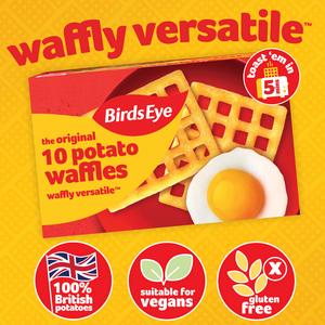 Birds Eye Potato Waffles x10 567g - gallery image 2