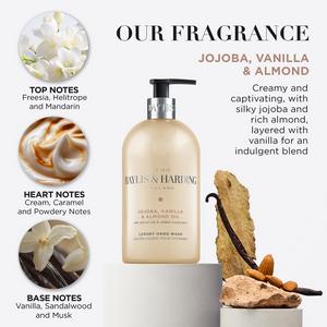 Baylis & Harding Signature Jojoba, Vanilla & Almond Oil Hand Wash 500ml - gallery image 2