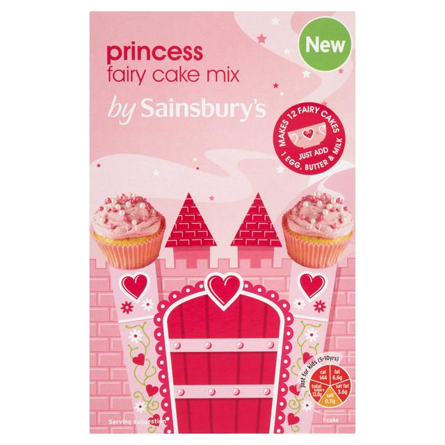 Sainsbury S Princess Fairy Cake Mix 270g Sainsbury S