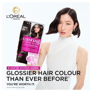 L'Oreal Paris Casting Creme Gloss Semi Permanent Hair Dye Chocolate Caramel Brown 603 - gallery image 2