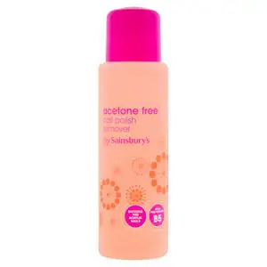 Sainsbury's Acetone Free Nail Polish Remover 250ml