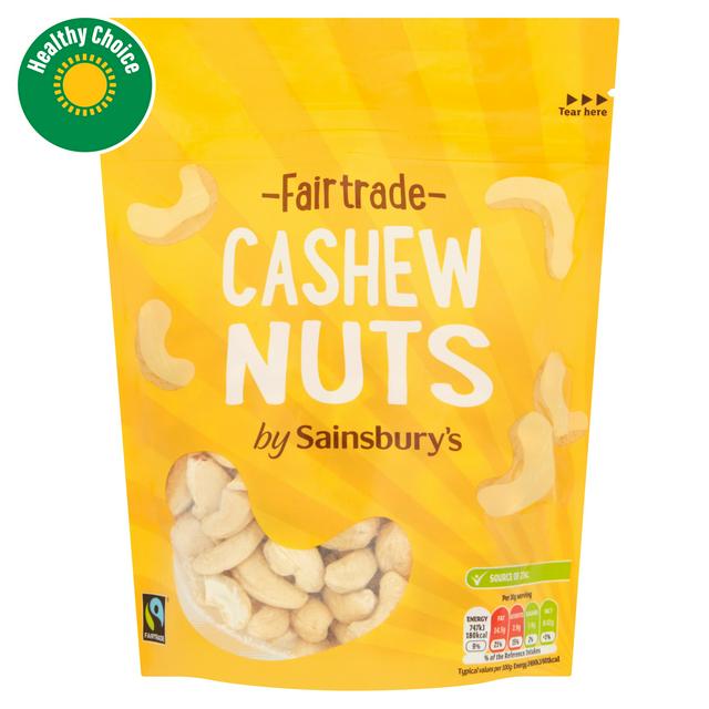 Sainsbury's Fairtrade Cashew Nuts 300g - gallery image 1