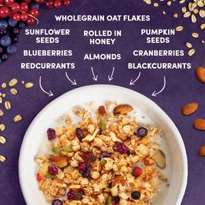 Jordans Super Berry Granola Breakfast Cereal 500g - gallery image 2