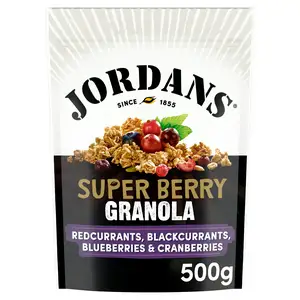 Jordans Super Berry Granola Breakfast Cereal 500g