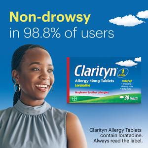 Clarityn Allergy Hayfever Relief Tablets x30 - gallery image 6