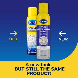 Dr. Scholl's 150ml Foot Antiperspirant Spray - gallery image 2