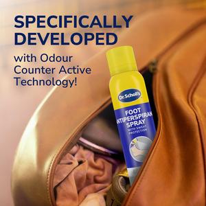 Dr. Scholl's 150ml Foot Antiperspirant Spray - gallery image 5