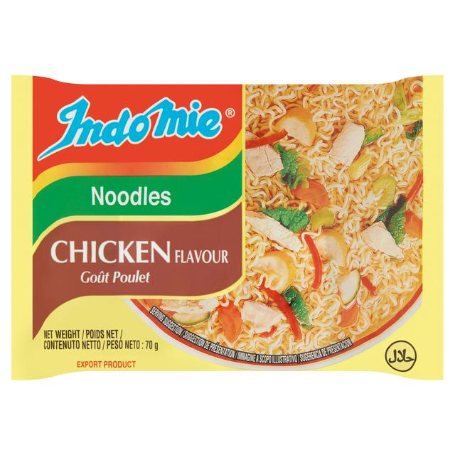 Indo Mie Chicken Flavour Noodles 70g - £0.6 - Compare Prices