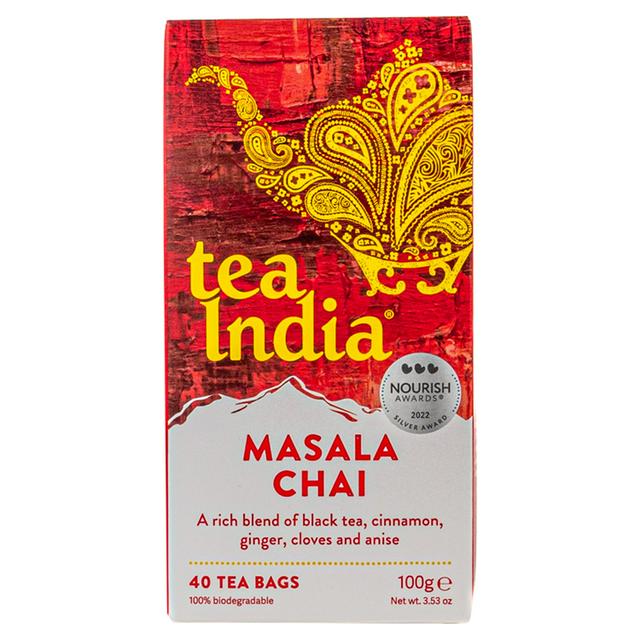 Tea India Chai 72 Cardamom Tea Bags - 163g - Bazaar9.com