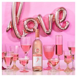 Barefoot Pink Moscato Rose Wine 75cl - gallery image 2