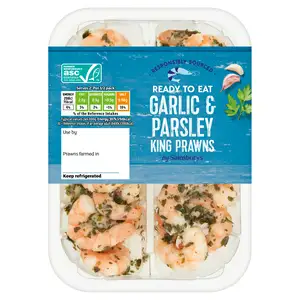 Sainsbury's King Prawns ASC in Garlic & Parsley ASC 150g