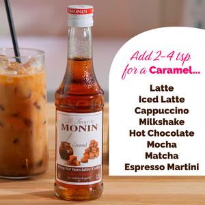 Monin Caramel Syrup 250ml - gallery image 4