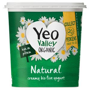 SAINSBURYS > General > Yeo Valley Organic Natural Yogurt 1kg