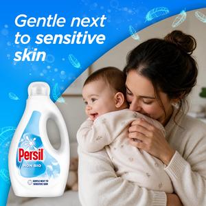 Persil Non Bio 53 Washes Laundry Washing Liquid Detergent 1.43L - gallery image 2