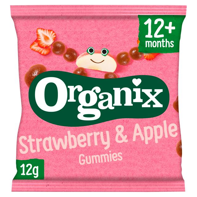 Organix Apple & Strawberry Gummies 12g