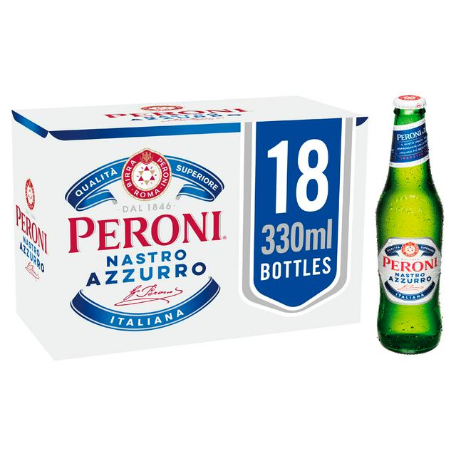 Peroni Nastro Azzurro Lager 18x330ml
